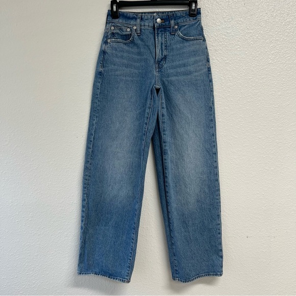 Madewell The Curvy Perfect Vintage Wide-Leg Jean in Enmore Wash Size 23 - Picture 7 of 12